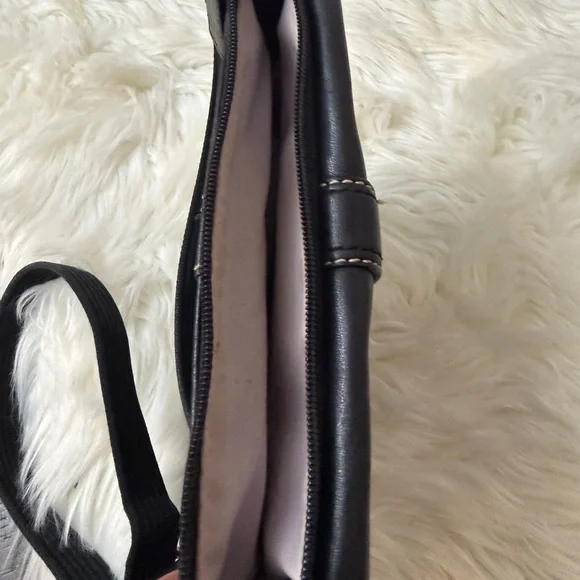 Coach Black Leather Crossbody Bag with Buckle - Picture 11 of 12